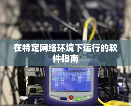 在特定网络环境下运行的软件指南