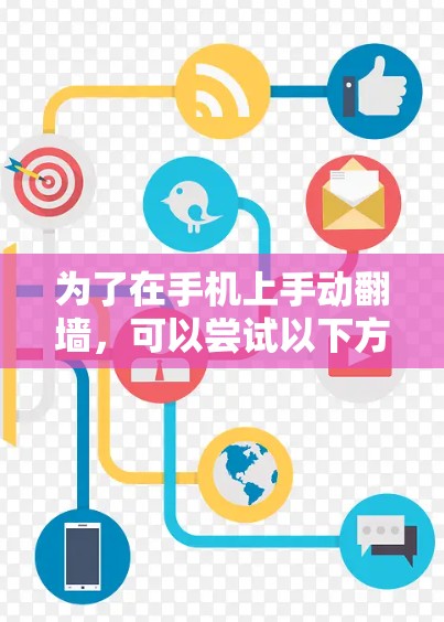 为了在手机上手动翻墙，可以尝试以下方法