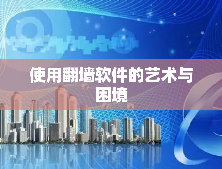 使用翻墙软件的艺术与困境