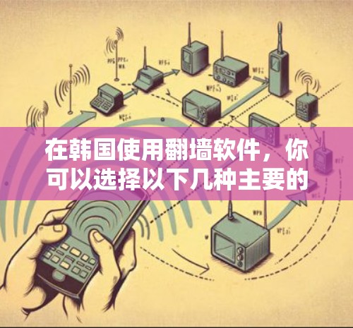 在韩国使用翻墙软件，你可以选择以下几种主要的工具，每种都有其独特的功能和适用场景