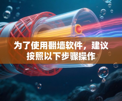 为了使用翻墙软件，建议按照以下步骤操作