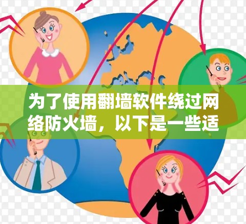 为了使用翻墙软件绕过网络防火墙，以下是一些适合的软件及其使用指南