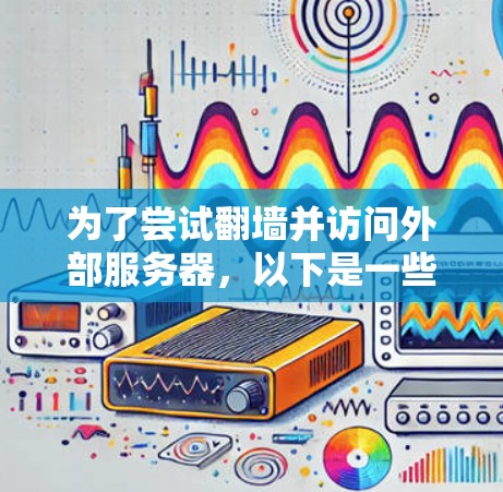 为了尝试翻墙并访问外部服务器，以下是一些推荐的工具和步骤