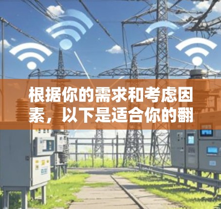 根据你的需求和考虑因素，以下是适合你的翻墙软件推荐