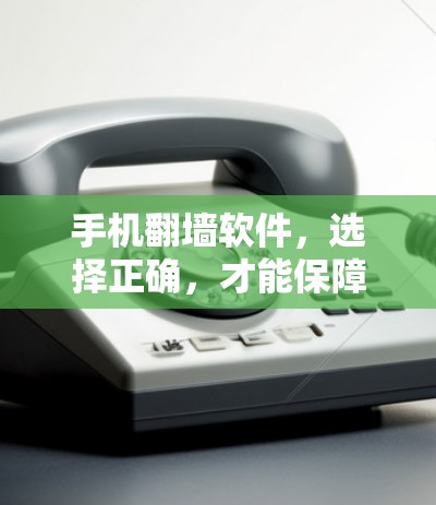 手机翻墙软件，选择正确，才能保障你的隐私