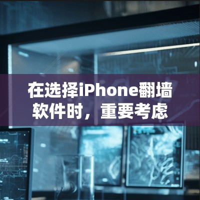 在选择iPhone翻墙软件时，重要考虑的因素包括功能全面性、价格、用户界面、网络环境、长期使用需求以及更新兼容性。以下是基于以上思考的建议