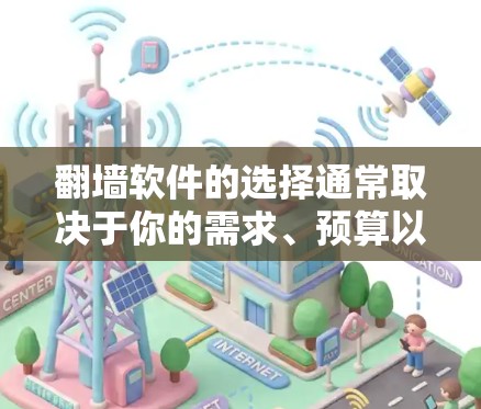 翻墙软件的选择通常取决于你的需求、预算以及用户数量。以下是一些比较好的翻墙软件推荐，供你参考