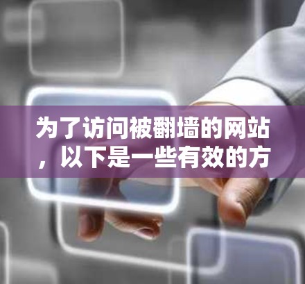为了访问被翻墙的网站，以下是一些有效的方法