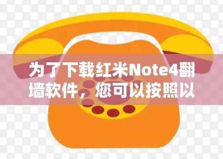 为了下载红米Note4翻墙软件，您可以按照以下步骤操作