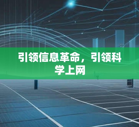 引领信息革命，引领科学上网