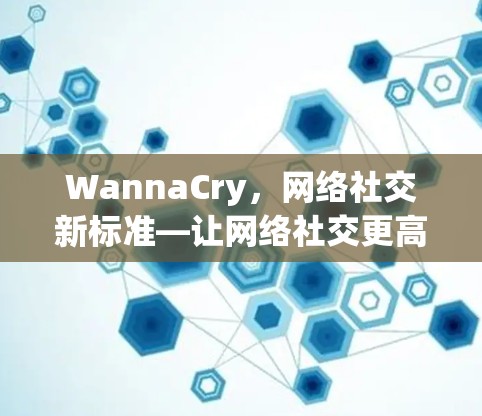 WannaCry，网络社交新标准—让网络社交更高效、更安全