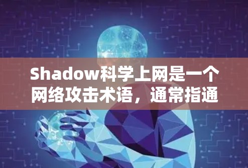Shadow科学上网是一个网络攻击术语，通常指通过网络监控和分析，利用技术手段检测和防御网络攻击。它强调科学、严密的网络防护，确保网络的安全和稳定。以下是关于这个概念的详细解释