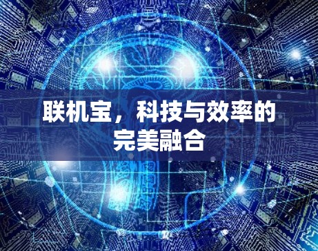联机宝，科技与效率的完美融合