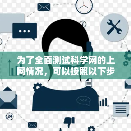 为了全面测试科学网的上网情况，可以按照以下步骤进行