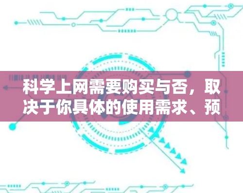 科学上网需要购买与否，取决于你具体的使用需求、预算以及是否需要经常访问互联网。以下是详细的分析