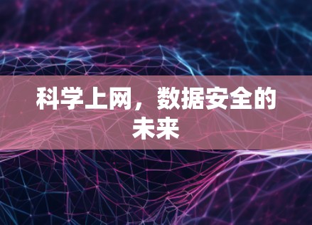 科学上网，数据安全的未来