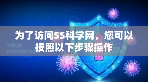 为了访问SS科学网，您可以按照以下步骤操作