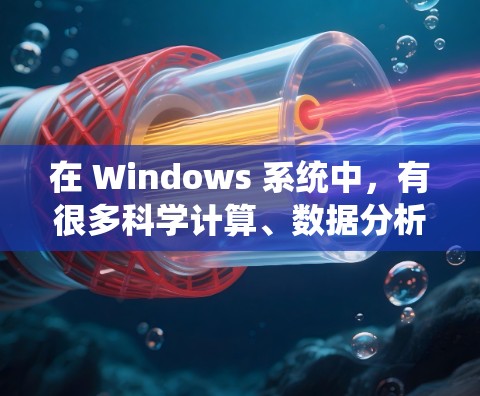 在 Windows 系统中，有很多科学计算、数据分析和图形处理的软件包，可以满足不同用户的需求。以下是一些常见的科学上网软件及其功能，供你参考