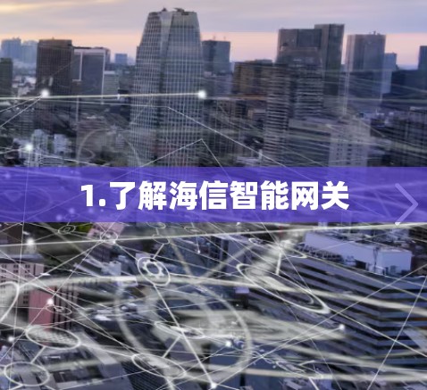 1.了解海信智能网关