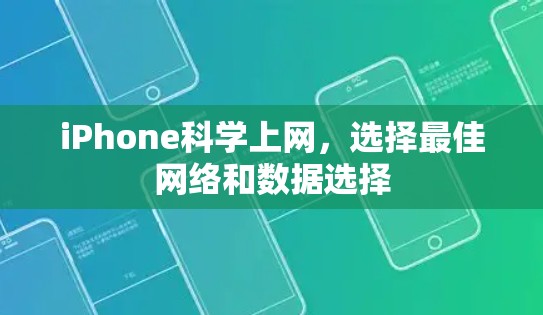 iPhone科学上网，选择最佳网络和数据选择