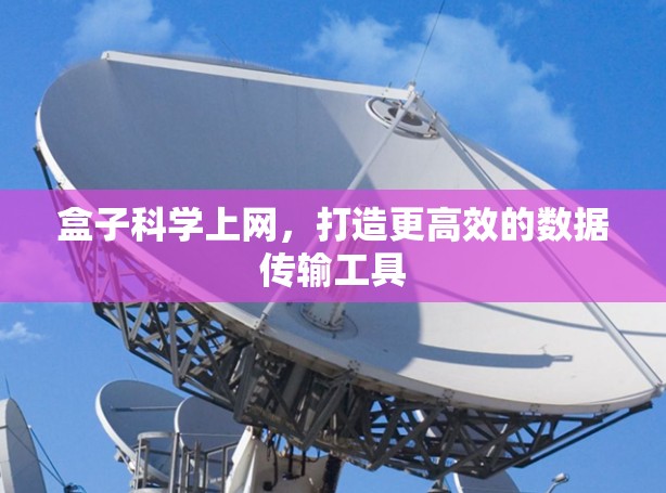 盒子科学上网，打造更高效的数据传输工具